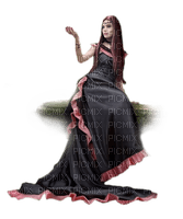 Gothic woman bp - png grátis