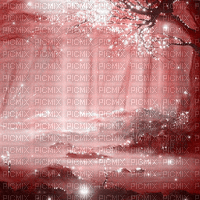 Y.A.M._Gothic Fantasy Landscape background red - Gratis animeret GIF
