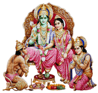Sita Ram Lakshman Hanuman - gratis png