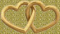 Gold Hearts Entwined gif