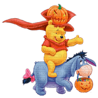 Kaz_Creations Winnie The Pooh & Friends Halloween - безплатен png
