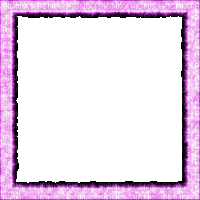 Pink glitter black frame gif - Animovaný GIF zadarmo
