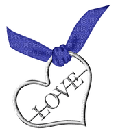 Kaz_Creations Deco Ribbons Bows Heart Love Hanging Dangly Things  Colours - gratis png