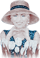 soave woman fashion hat spring vintage  flowers - ilmainen png