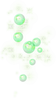 Bubbles.Sparkles.Green - Free PNG