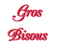 gros bisous lèvres - 免费动画 GIF