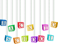 soave text back to school - PNG gratuit