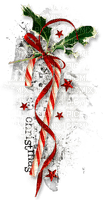 Christmas.Overlay.White.Red.Black.Green - Free PNG