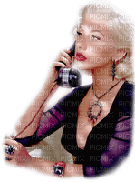 woman with phone bp - ilmainen png