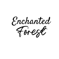 kikkapink enchanted forest text - 免费PNG