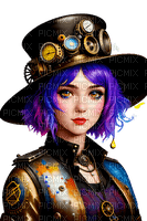 loly33 femme steampunk - png gratuito