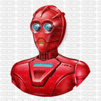 red robot - Nemokamas animacinis gif