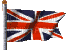 britain flag - Zdarma animovaný GIF