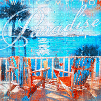soave background animated summer tropical vintage - Gratis geanimeerde GIF