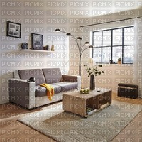 Fond salon living room background - PNG gratuit