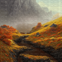 kikkapink autumn background - PNG gratuit