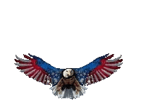 Eagle Flag Stars - GIF animate gratis