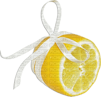 soave deco lemon fruit summer scrap yellow - gratis png