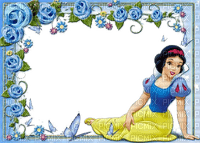 Kaz_Creations Childrens Deco Frame Snow white - png gratis