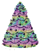 winter christmas tree - Nemokamas animacinis gif