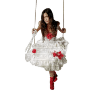 Kaz_Creations Woman Femme Swing - ücretsiz png