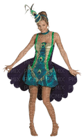 Kaz_Creations Woman-Femme-Costume-Peacock - gratis png