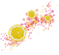 soave deco summer fruit lemon tree citrus   yellow - PNG gratuit