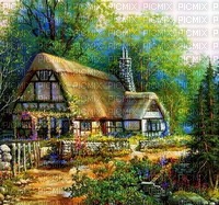Background cottage - png grátis