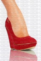 chaussure rouge - kostenlos png