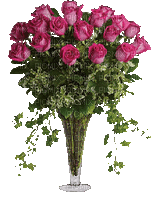 Pink Roses - Darmowy animowany GIF