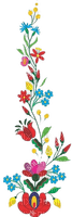 Blumengirlande - darmowe png