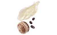 Cream Coffee Cookie -  Bogusia - Free PNG