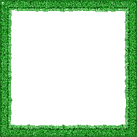 Green glitter frame gif - Besplatni animirani GIF