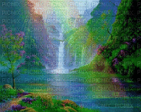 cascata - GIF animado grátis