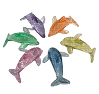 Plastic Dolphin Toys - PNG gratuit