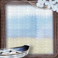 Background Brown Blue Boat Sea White Bogusia - kostenlos png