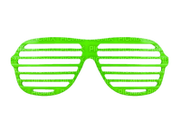 neon shutter shades - 免费PNG