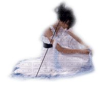 femme assise - darmowe png
