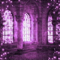 Y.A.M._Fantasy tales background purple - GIF animé gratuit