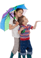 barn-paraply-child-umbrella - Gratis animerad GIF