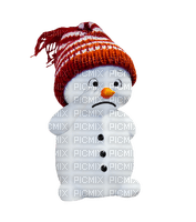 snowman-sad-winter-farväl - kostenlos png
