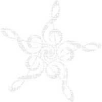 treble clef star white - Free PNG