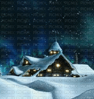 loly33  fond hiver - GIF animé gratuit