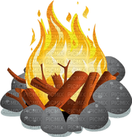 campfire camping - kostenlos png