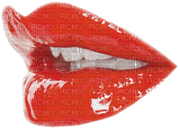 lips lippen levres mouth  red - ücretsiz png