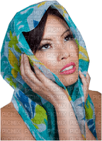 woman with headscarf bp - фрее пнг