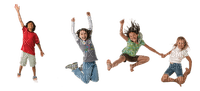 Kaz_Creations Children Friends Playing - 免费PNG