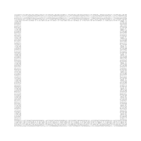 White glitter frame gif - Darmowy animowany GIF