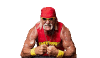 Hulk Hogan - GIF animado gratis