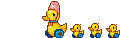 duck/toy - GIF animado gratis